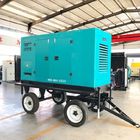 250KW Trailer Mounted Generator Silent Type With Stamford Alternator Water Cooling