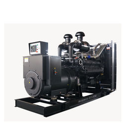 SDEC Shanghai Engine AC Generator Set 480KW / 600KVA 3500 * 1500 * 2100 mm