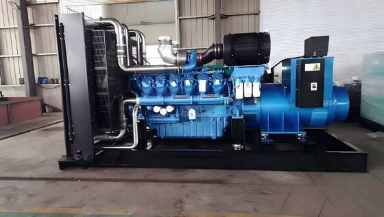 800KW Weichai Baudouin Diesel Generator Set 60Hz Leroy Somer Standby Supply 880KW