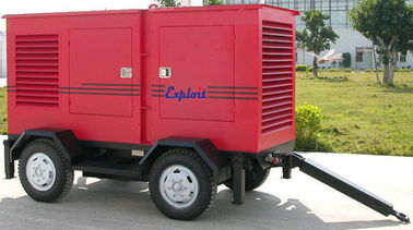 6 Silindir Römork Üstü Jeneratör 200KW 250KVA 400V / 230V Aşırı Akım Koruması