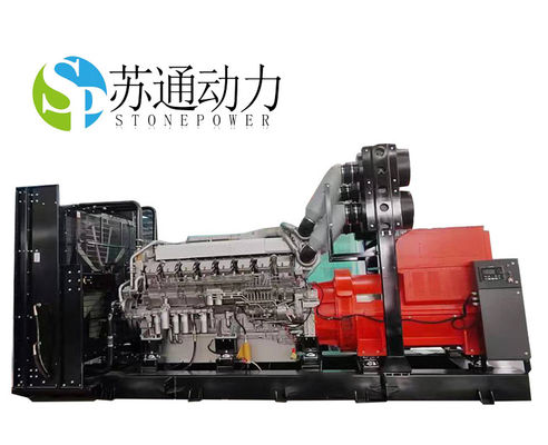 10KW - 2000KW Güçlü Dizel Jeneratör Set Mitsubishi Alternatörü ile