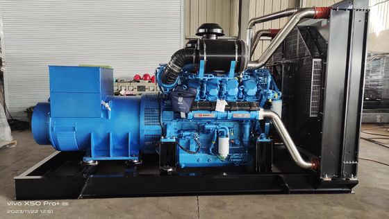 Weichai Baudouin dizel jeneratör seti açık/sessiz/kanop/konteyner türü başlık derecesi 800KW/1000KVA 50Hz 400V 3 fazlı