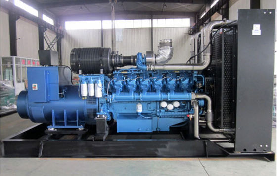Weichai Dizel Jeneratör Seti 1250KVA/1000KW Çıkış Voltajı 415V/240