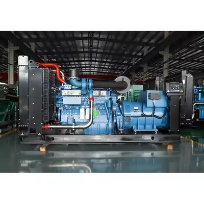 Düşük Gürültülü Baudouin Dizel Jeneratör Set 715KVA/572KW 1500/1800 rpm nominal hızla